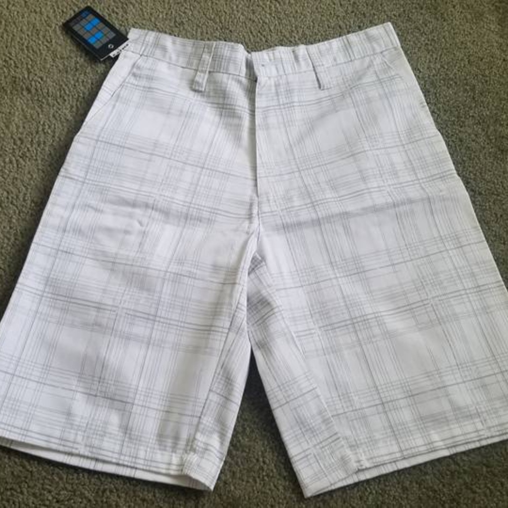 Men's high quality white shorts